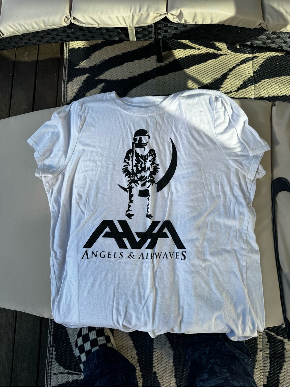 Torrid Angels and Airwaves White Graphic T‑Shirt
